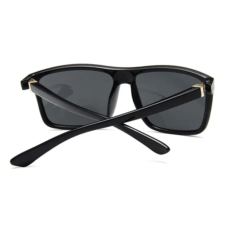 2024 Men's Sunglasses Classic Square Sun Glasses Brand Design UV400 Protection Shades oculos de sol hombre glasses Driver