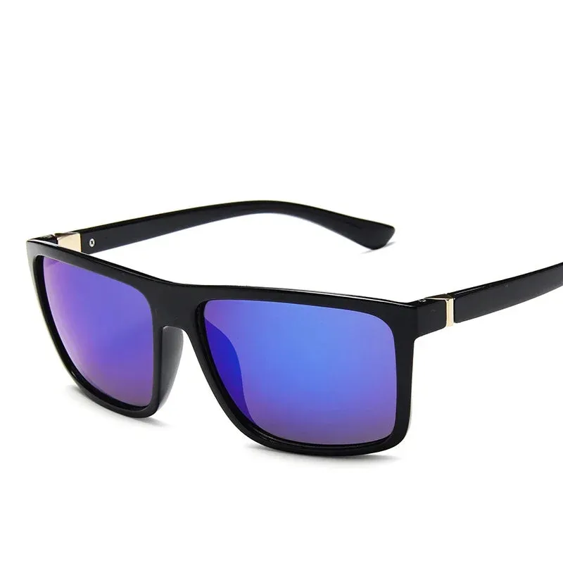 2024 Men's Sunglasses Classic Square Sun Glasses Brand Design UV400 Protection Shades oculos de sol hombre glasses Driver