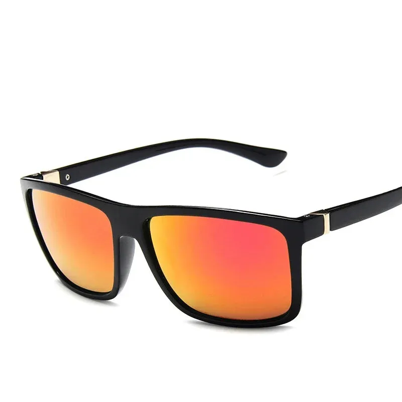 2024 Men's Sunglasses Classic Square Sun Glasses Brand Design UV400 Protection Shades oculos de sol hombre glasses Driver