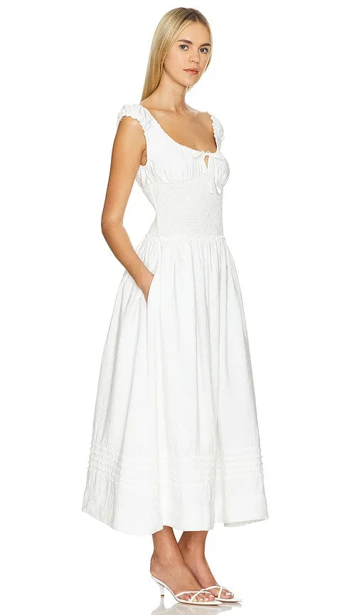 ALLSAINTS Eliza Maxi Dress in White