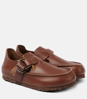 Birkenstock 1774 x Filson London Methow leather loafers