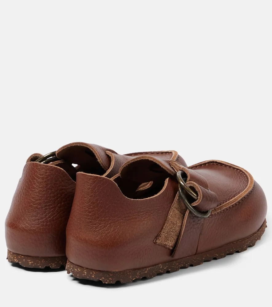 Birkenstock 1774 x Filson London Methow leather loafers