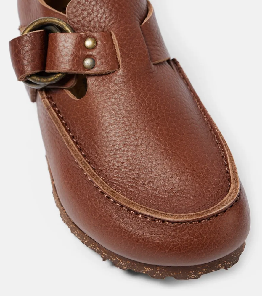 Birkenstock 1774 x Filson London Methow leather loafers