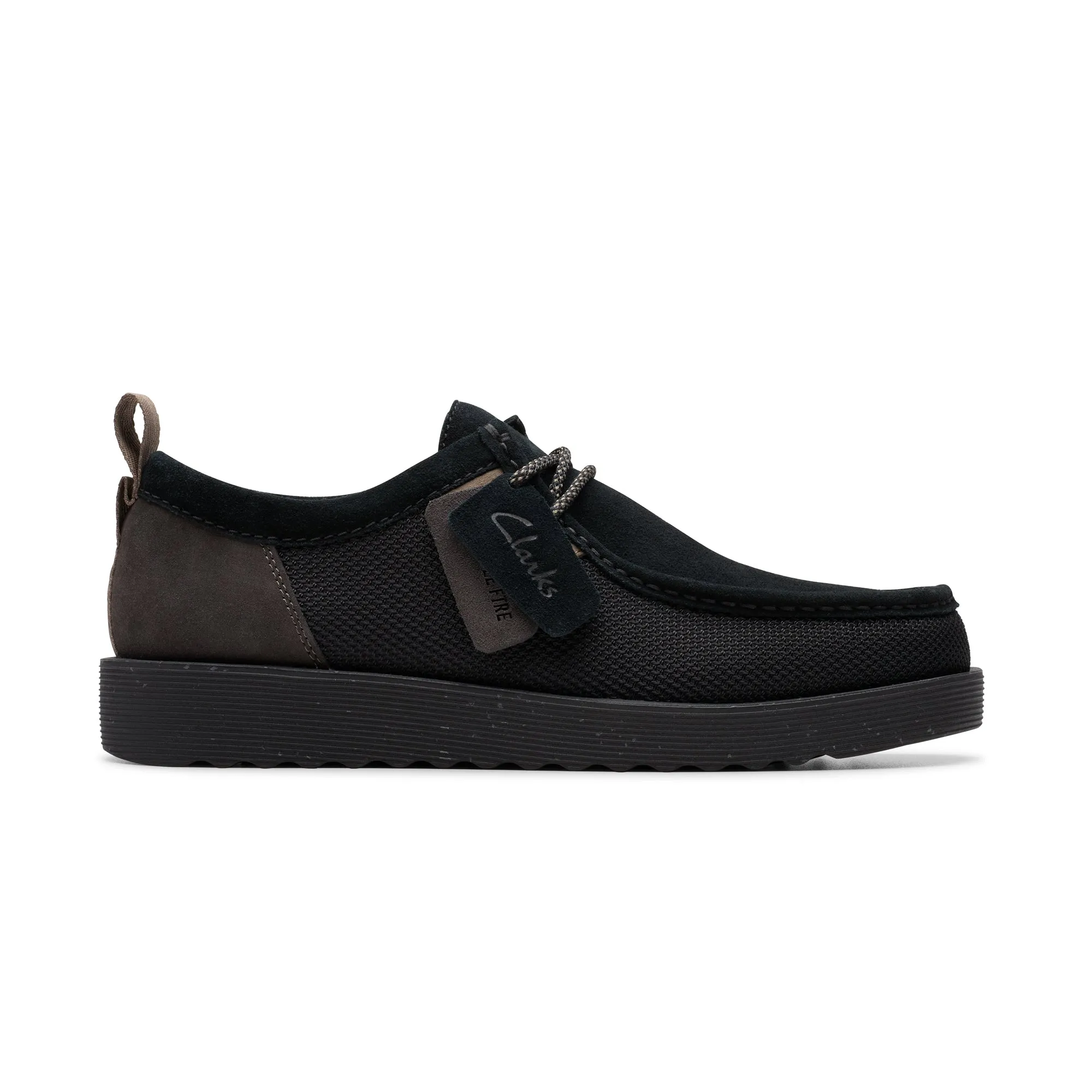 Clarks Originals Wallabee FTR 2 Lo Shoes Black Combination
