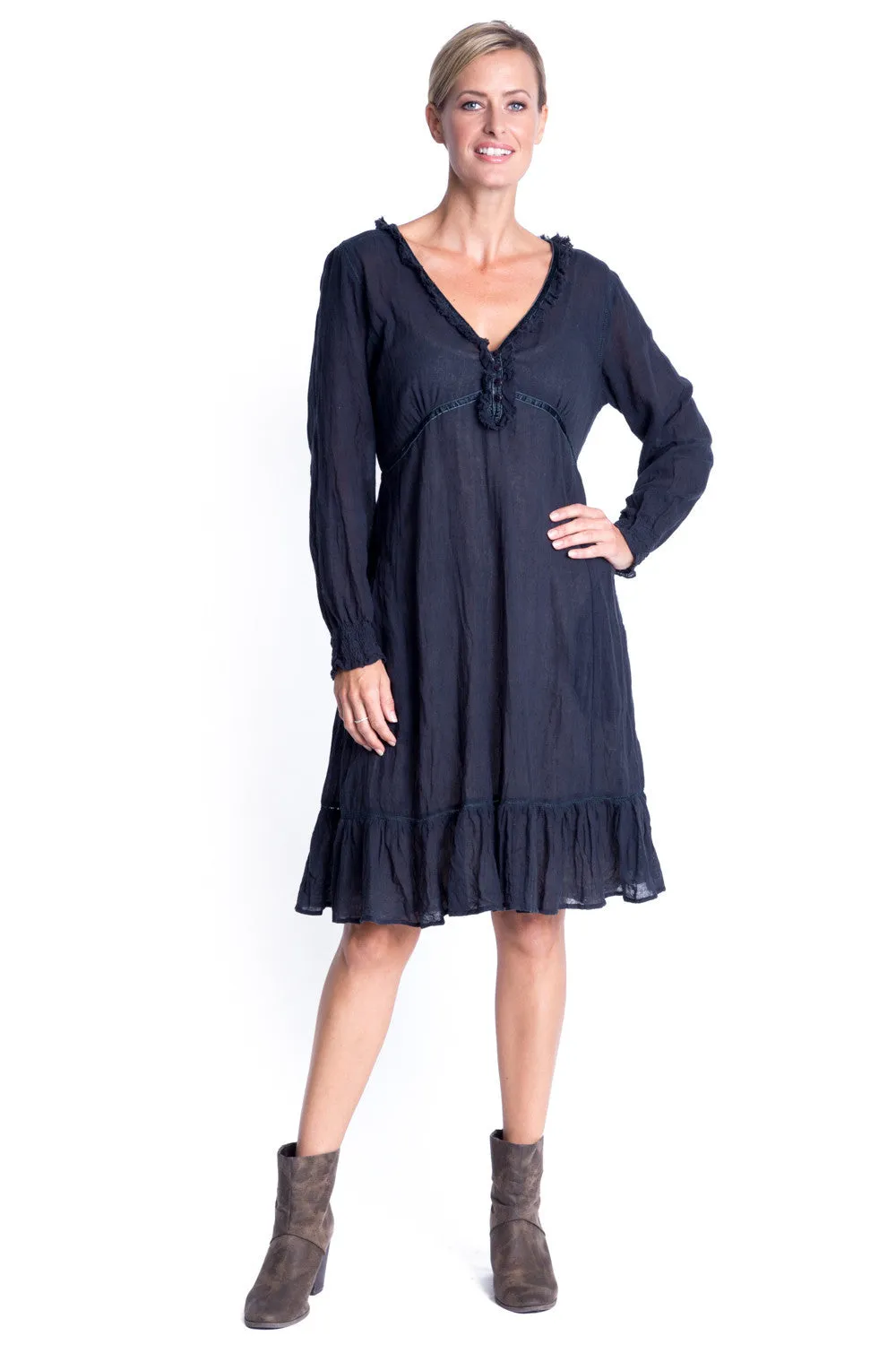Cordova Dress in Ink