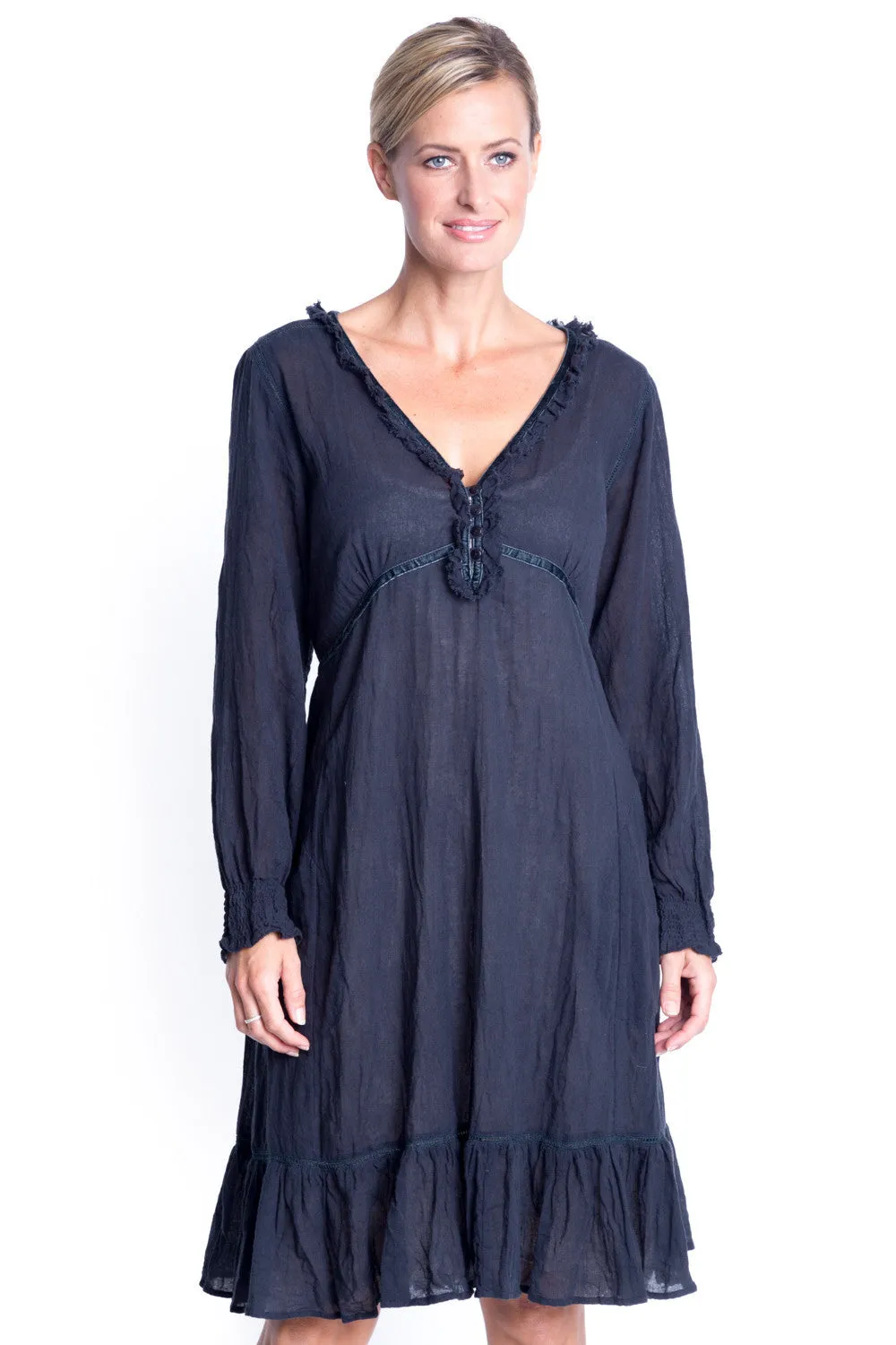 Cordova Dress in Ink