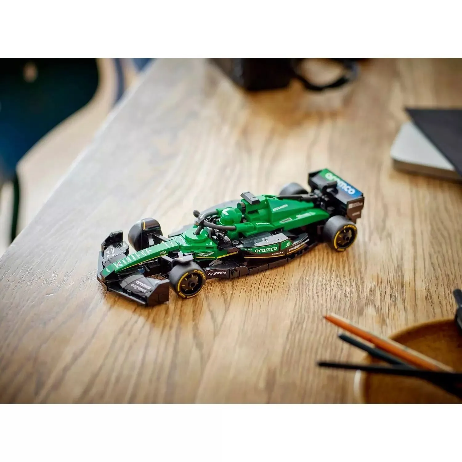LEGO Speed Champions Aston Martin Aramco F1 AMR24 Race Car 77245