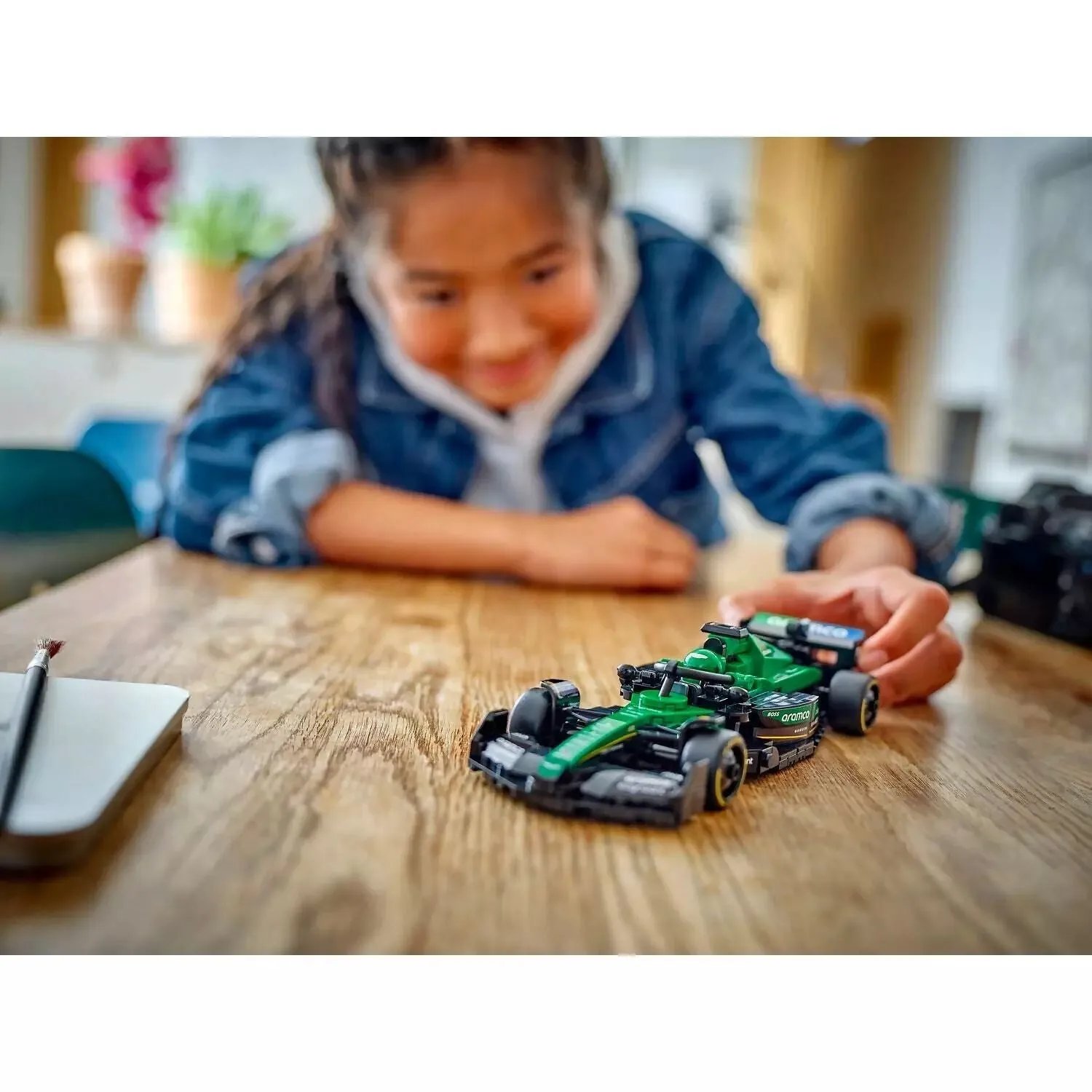 LEGO Speed Champions Aston Martin Aramco F1 AMR24 Race Car 77245