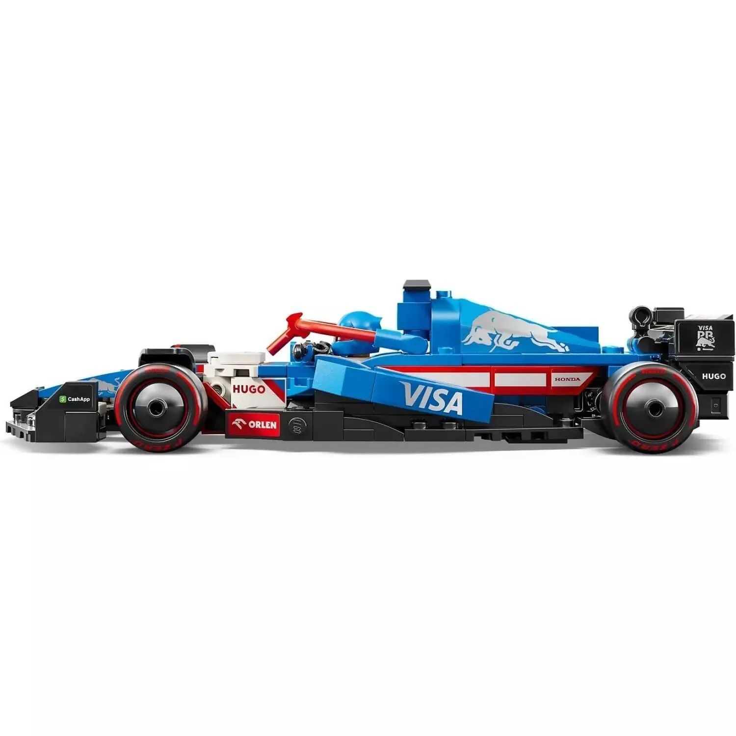LEGO Speed Champions Visa Cash App RB VCARB 01 F1 Race Car 77246