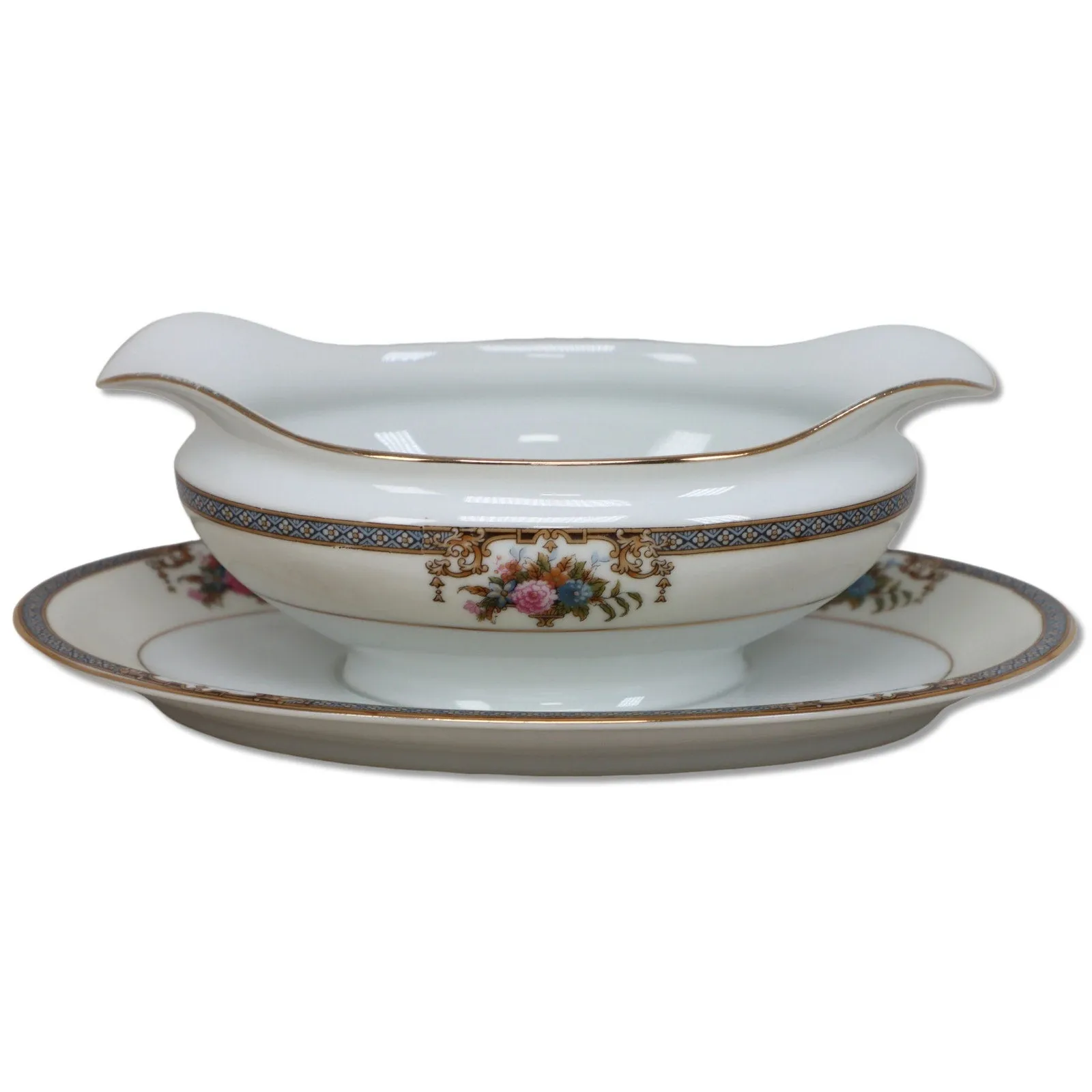 Noritake Grasmere 76567 Gravy Boat Japanese Antique Circa 1921