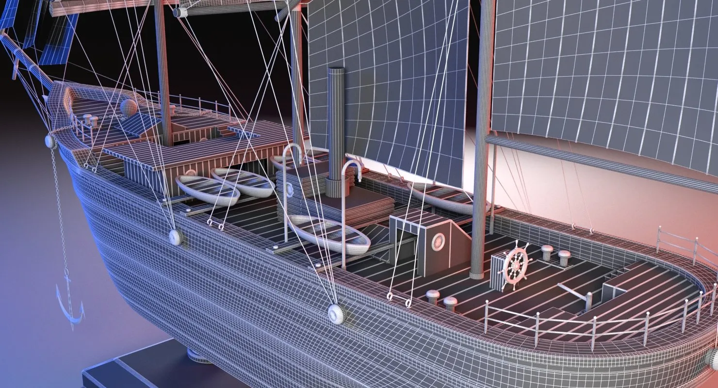 Sail Boat Miniature