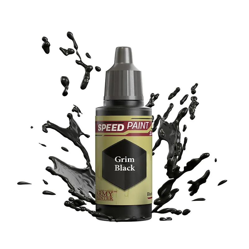 The Army Painter Grim Black Speedpaint 2.0 18ml