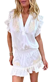 Vanita Rosa  Miley Satin Silk Dress